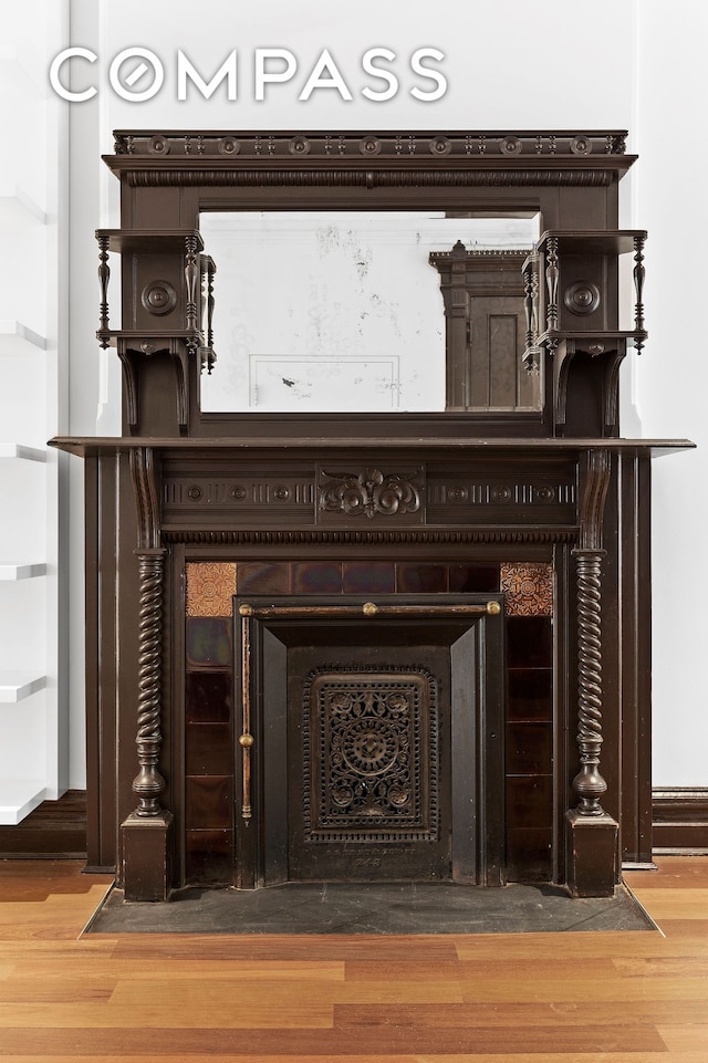 64 Clifton Place, New York City, NY 11238 - detailed view of wood finished floors