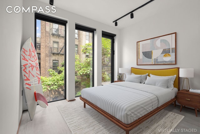 619 E 6th St Unit 4, New York City, NY 10009 - bedroom with wood finished floors
