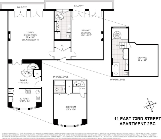 11 E 73rd St Unit 2Bc, New York City, NY 10021 - home floor plan