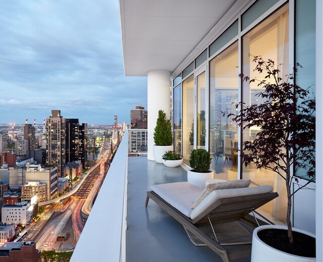 200 E 59th St Unit 26D, New York City, NY 10022 - balcony featuring a city view