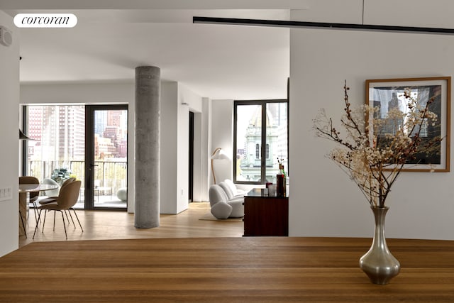 9 Chapel St Unit 9A, New York City, NY 11201 - entrance foyer featuring wood finished floors