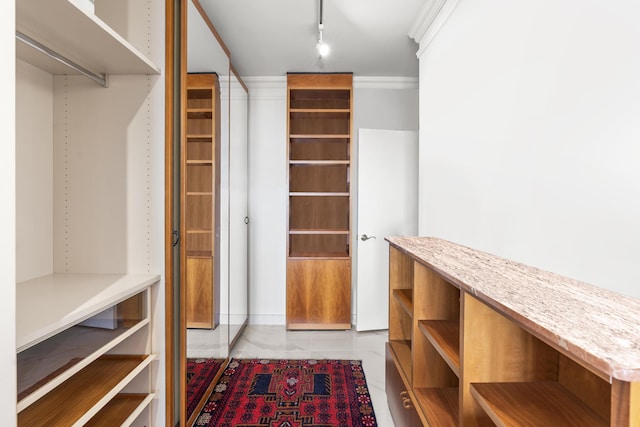60 E End Ave Unit 27B, New York City, NY 10028 - walk in closet with marble finish flooring
