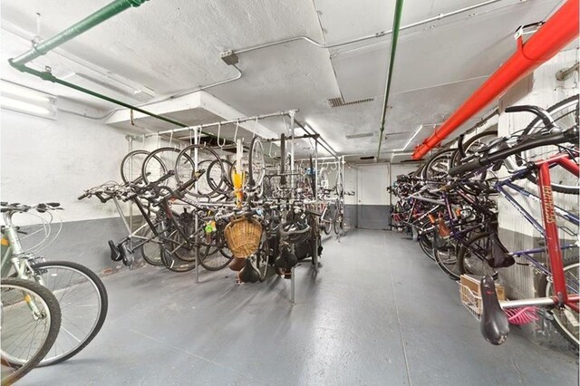 465 W 23rd St Unit 19D, New York City, NY 10011 - garage with bike storage