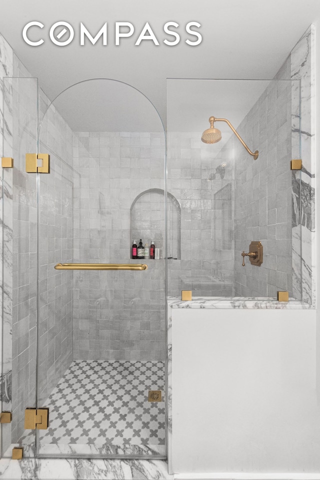 135 E 83rd St Unit 8/9C, New York City, NY 10028 - bathroom with a shower stall