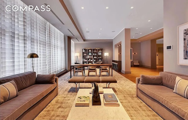 150 Charles St Unit 4An, New York City, NY 10014 - building lobby with recessed lighting