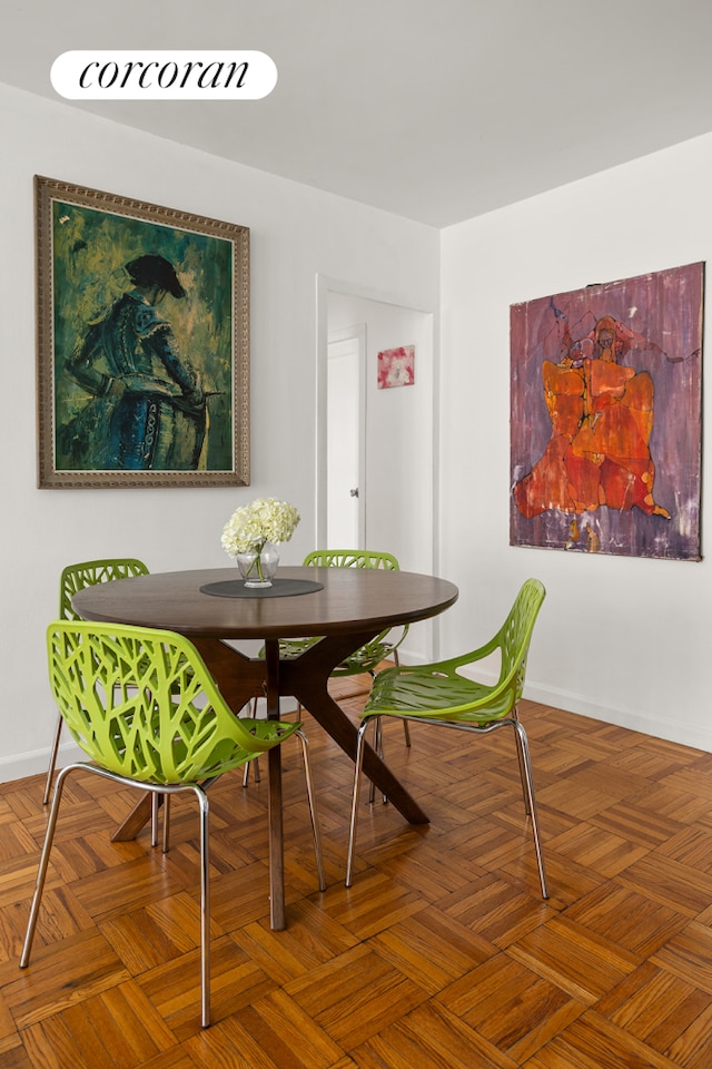 361 Clinton Ave Unit 5B, New York City, NY 11238 - dining room with baseboards