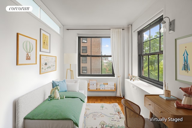 361 Clinton Ave Unit 5B, New York City, NY 11238 - living area featuring healthy amount of natural light
