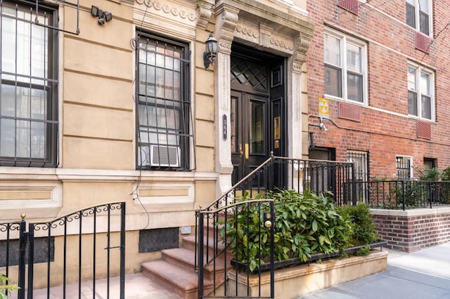 344 E 58th St Unit A, New York City, NY 10022 - doorway to property featuring cooling unit