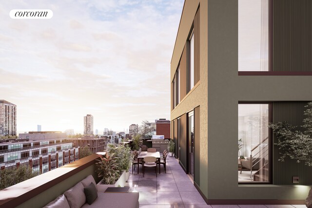 625 New York Ave Unit 3A, New York City, NY 11203 - balcony featuring a city view