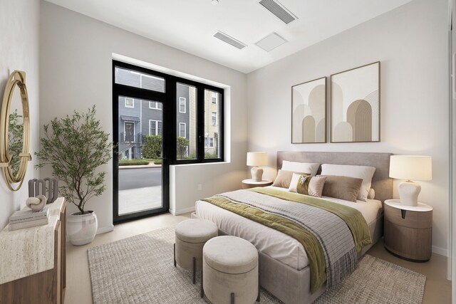 110 Eckford St Garden, Unit Garden, New York City, NY 11222 - bedroom with access to outside and baseboards