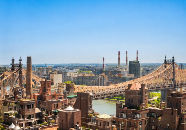 400 E 56th St Unit 31J, New York City, NY 10022 - city view with a notable bridge and a large body of water