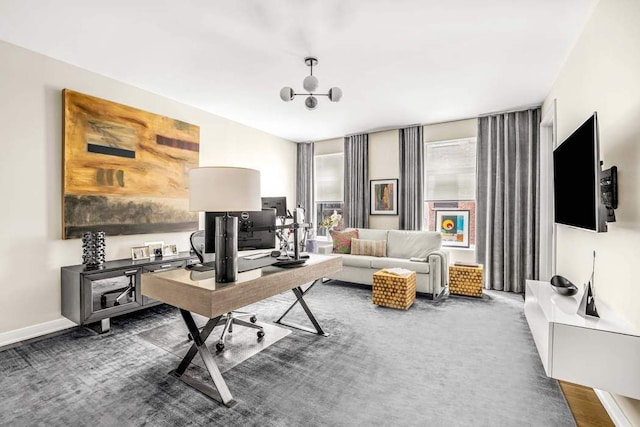 21 W 20th St Unit Ph1, New York City, NY 10011 - view of carpeted office