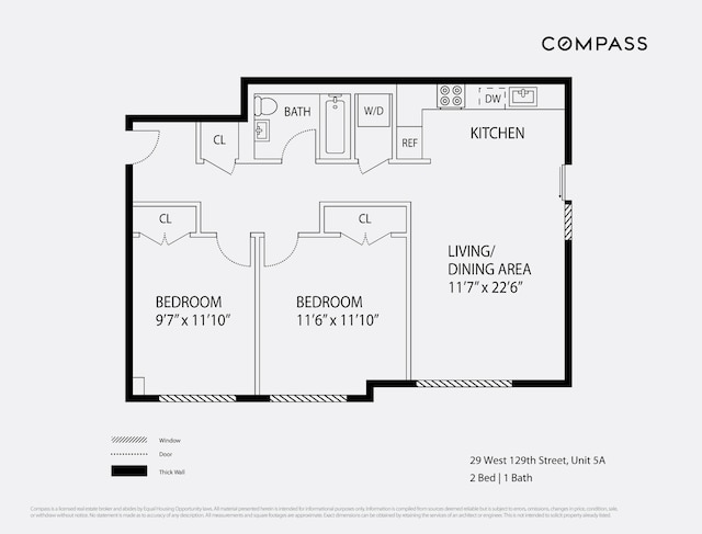 29 W 138th St Unit 5A, New York City, NY 10037 - room layout