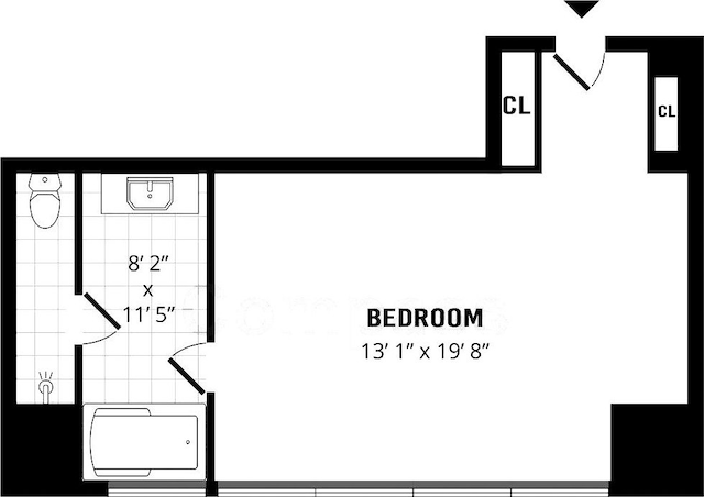 246 Spring St Unit 3504, New York City, NY 10013 - property floor plan