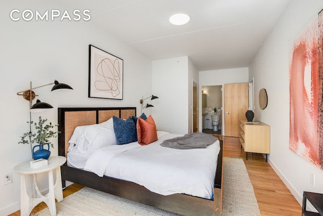 475 Sterling Pl Unit 3A, New York City, NY 11238 - bedroom with light wood-type flooring