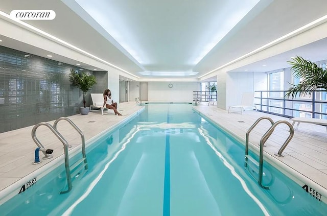 150 W 56th St Unit 3502, New York City, NY 10019 - view of indoor pool