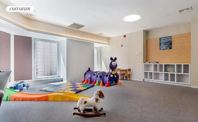 150 W 56th St Unit 3502, New York City, NY 10019 - rec room with carpet