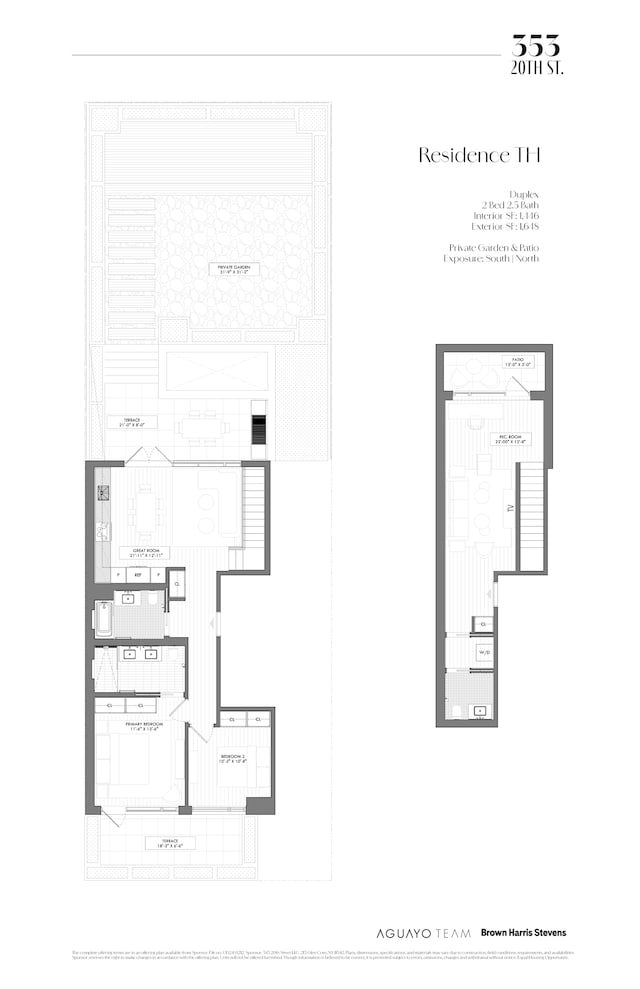 353 20th St Unit Th, New York City, NY 11215 - view of floor plan / room layout