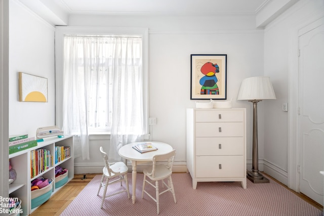 51 E 90th St Unit 5B, New York City, NY 10128 - recreation room featuring ornamental molding