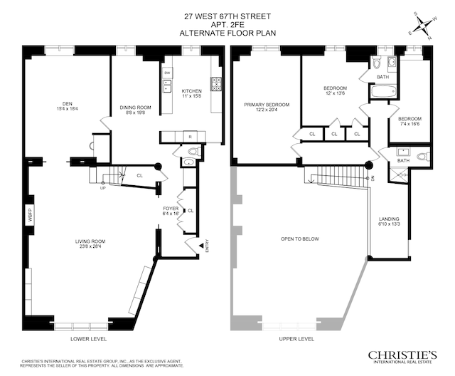27 W 67th St Unit 2Fe, New York City, NY 10023 - room layout
