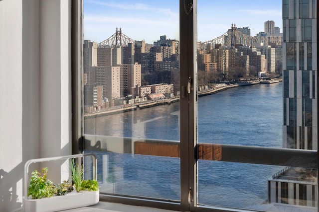 530 E 76th St Unit 20B, New York City, NY 10021 - water view with nearby urban area