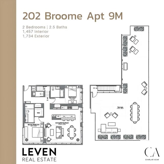 202 Broome St Unit 9M, New York City, NY 10013 - view of home floor plan
