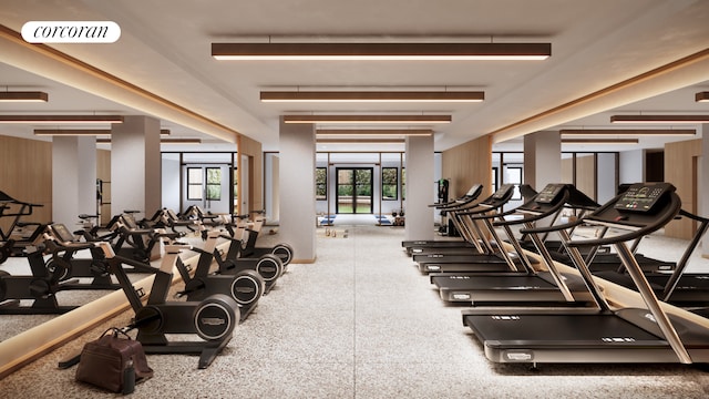 720 W End Ave Unit 8J, New York City, NY 10025 - view of workout area