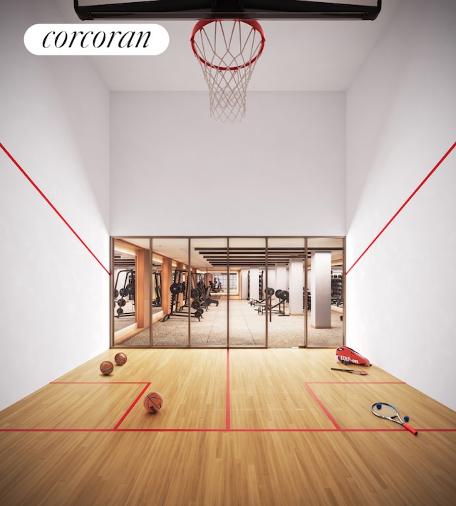 720 W End Ave Unit 8J, New York City, NY 10025 - view of basketball court
