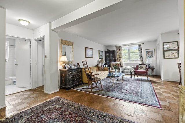 315 W 232nd St Unit 3-C, New York City, NY 10463 - living area featuring baseboards