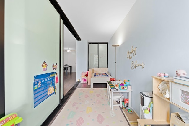 330 E 33rd St Unit 7B, New York City, NY 10016 - rec room featuring wood finished floors