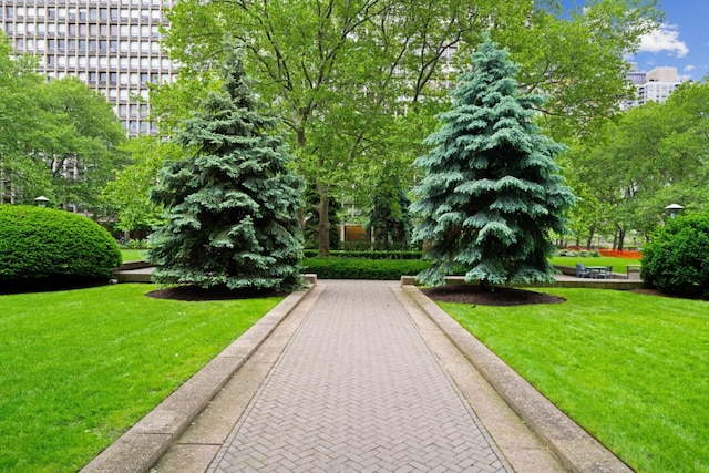 330 E 33rd St Unit 7B, New York City, NY 10016 - view of home's community featuring a lawn