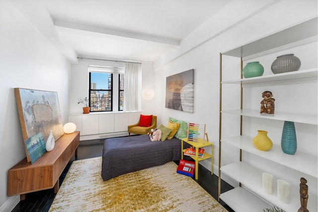 325 E 72nd St Unit 12C, New York City, NY 10021 - bedroom with wood finished floors