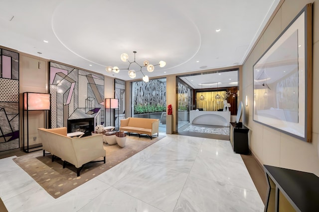 21 E 61st St Unit 9D, New York City, NY 10065 - common area with recessed lighting