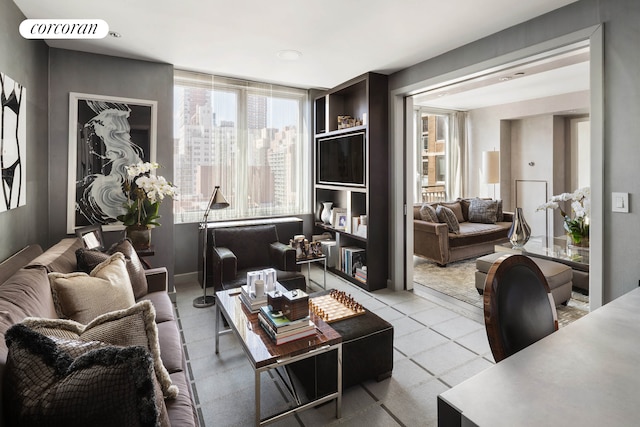 408 E 79th St Unit 9A, New York City, NY 10075 - view of living room