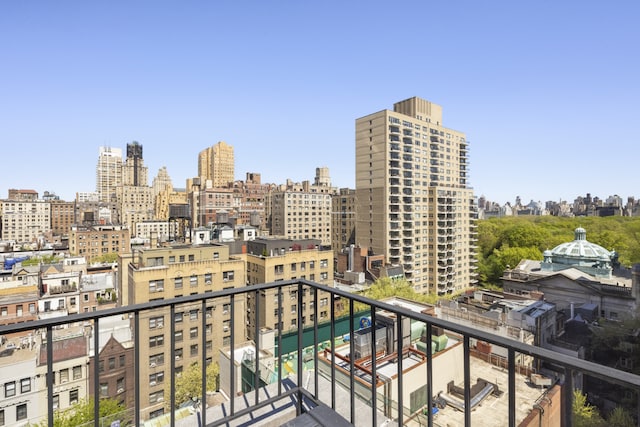 27 W 67th St Unit 8Rew, New York City, NY 10023 - balcony featuring a view of skyline