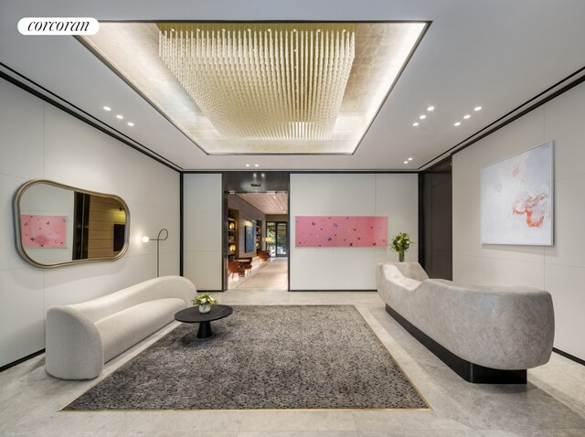 430 E 58th St Unit 65A, New York City, NY 10022 - reception with recessed lighting