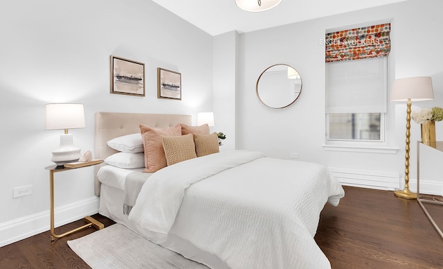 344 W 72nd St Unit 203, New York City, NY 10023 - bedroom with wood finished floors and baseboards