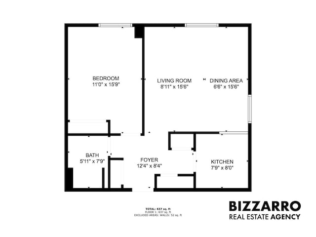300 W 135th St Unit 8A, New York City, NY 10030 - property floor plan