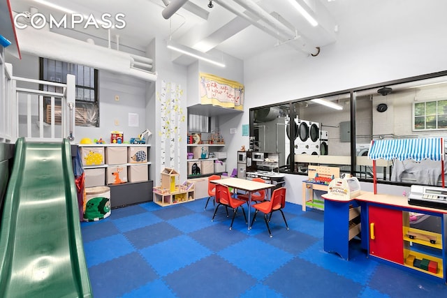 201 W 89th St Unit 2F, New York City, NY 10024 - game room featuring tile patterned floors
