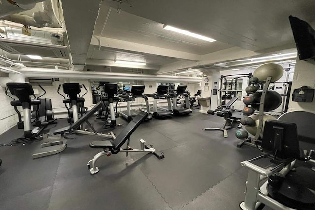 420 E 64th St Unit E5A, New York City, NY 10065 - view of gym