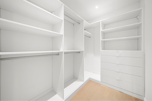 277 5th Ave Unit 25D, New York City, NY 10016 - walk in closet featuring light wood-type flooring