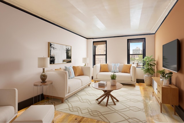 50 Lefferts Ave Unit 4F, New York City, NY 11225 - living room featuring light wood-style flooring