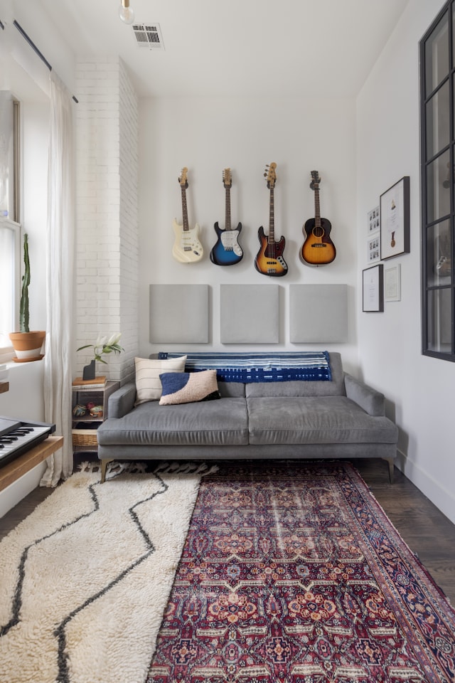61 Engert Ave Unit 1, New York City, NY 11222 - living room with wood finished floors and baseboards