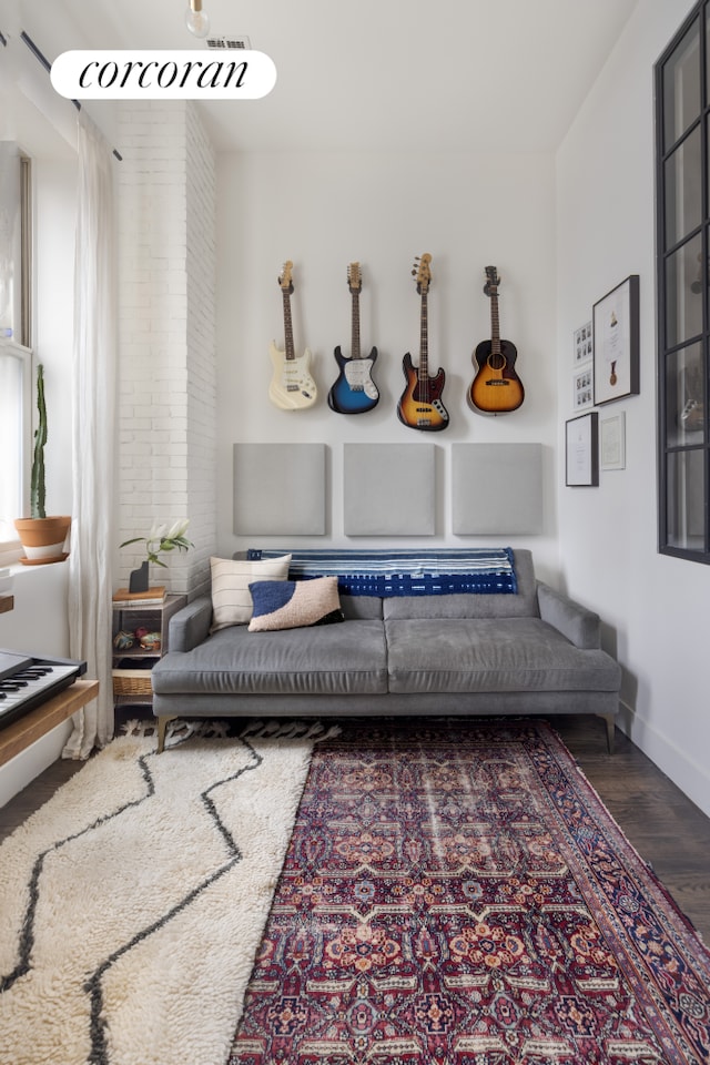 61 Engert Ave Unit 1, New York City, NY 11222 - living room featuring wood finished floors and baseboards