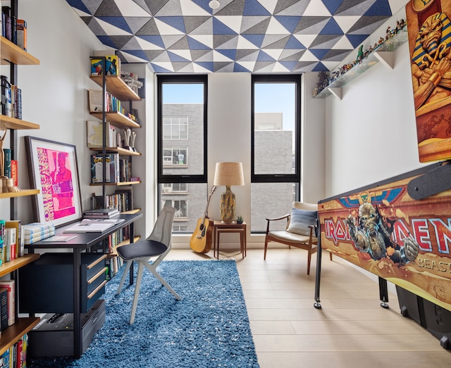 215 N 10th St Unit 4F, New York City, NY 11211 - office with wood finished floors