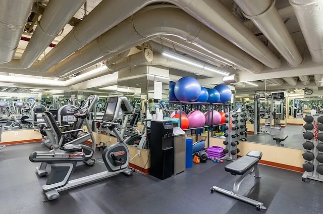 401 E 86th St Unit 18C, New York City, NY 10028 - view of gym