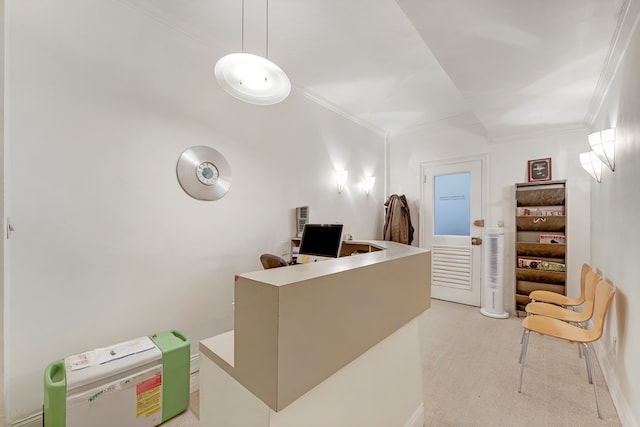 115 E 61st St Unit 10A, New York City, NY 10065 - office area with ornamental molding