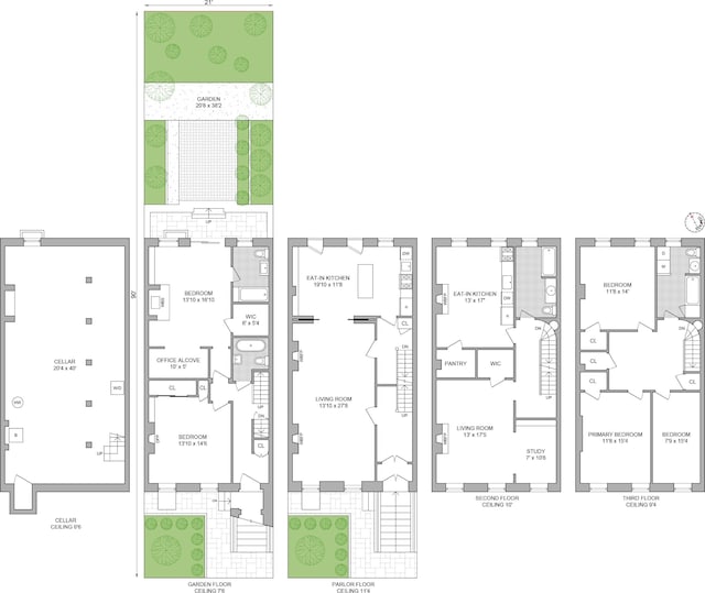 433 Pacific St, New York City, NY 11217 - view of property floor plan