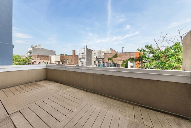 30-63 38th St Unit 2C, New York City, NY 11103 - view of wooden deck
