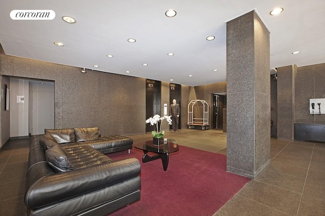 200 E 58th St Unit 12A, New York City, NY 10022 - lobby featuring recessed lighting